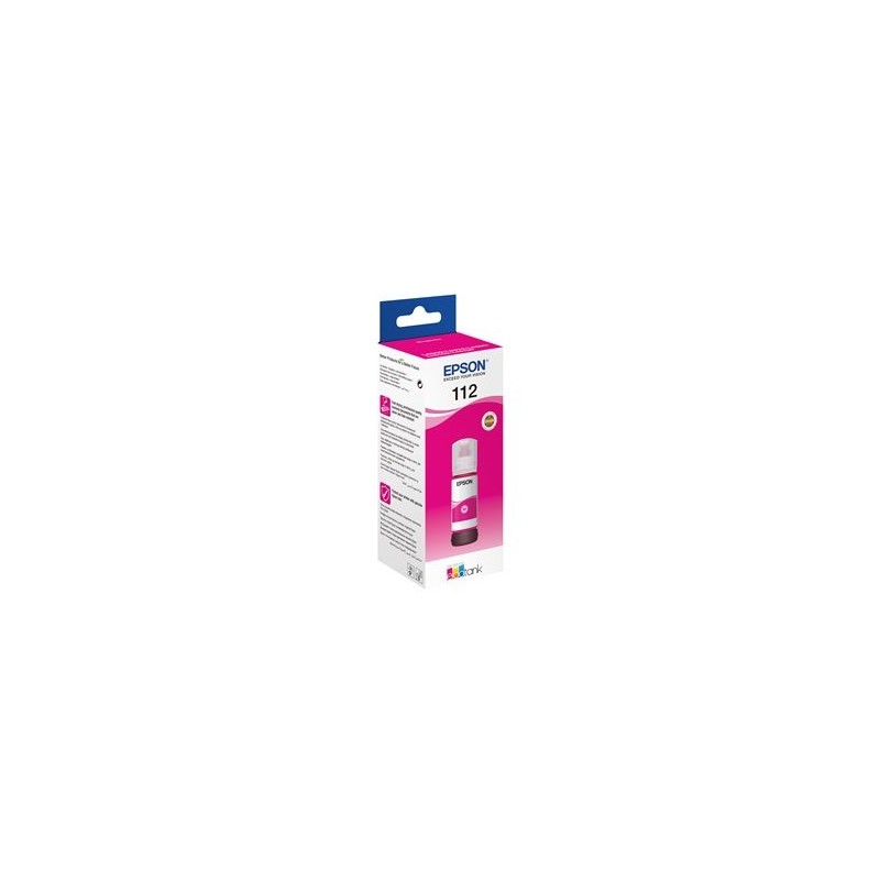 EPSON 112 EcoTank Pigment Magenta ink bottle