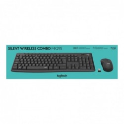 LOGITECH MK295 Silent Wireless Combo - GRAPHITE - DEU - CENTRAL