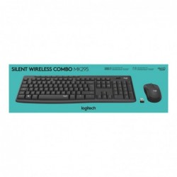 LOGITECH MK295 Silent Wireless Combo - GRAPHITE - DEU - CENTRAL