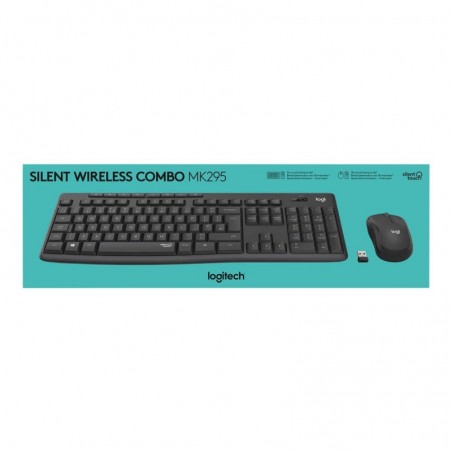 LOGITECH MK295 Silent Wireless Combo - GRAPHITE - DEU - CENTRAL