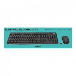 LOGITECH MK295 Silent Wireless Combo - GRAPHITE - DEU - CENTRAL