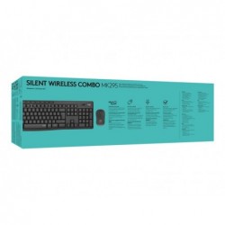 LOGITECH MK295 Silent Wireless Combo - GRAPHITE - DEU - CENTRAL