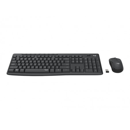LOGITECH MK295 Silent Wireless Combo - GRAPHITE - DEU - CENTRAL