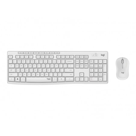 LOGITECH MK295 Silent Wireless Combo - OFF WHITE - DEU - CENTRAL