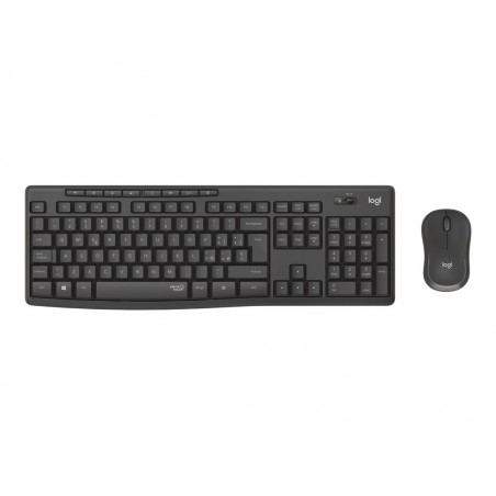 LOGITECH MK295 Silent Wireless Combo - GRAPHITE - FRA - CENTRAL LOGITECH MK295 Silent Wireless Combo - GRAPHITE - FRA - CENTRAL