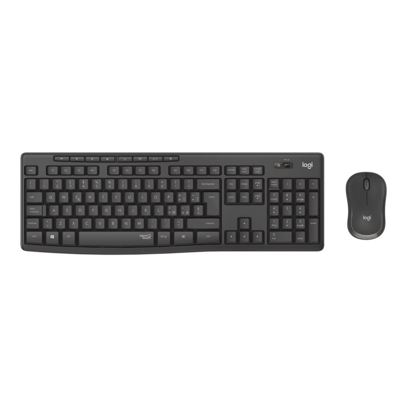 LOGITECH MK295 Silent Wireless Combo - GRAPHITE - FRA - CENTRAL LOGITECH MK295 Silent Wireless Combo - GRAPHITE - FRA - CENTRAL