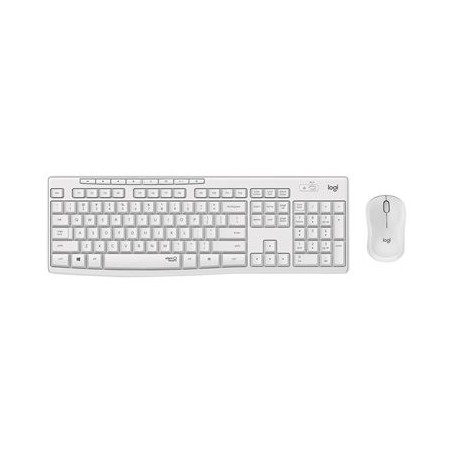 LOGITECH MK295 Silent Wireless Combo - OFF WHITE - FRA - CENTRAL