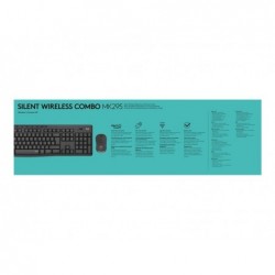 LOGITECH MK295 Silent Wireless Combo - GRAPHITE - CH - CENTRAL LOGITECH MK295 Silent Wireless Combo - GRAPHITE - CH - CENTRAL