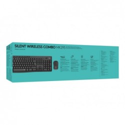 LOGITECH MK295 Silent Wireless Combo - GRAPHITE - CH - CENTRAL LOGITECH MK295 Silent Wireless Combo - GRAPHITE - CH - CENTRAL