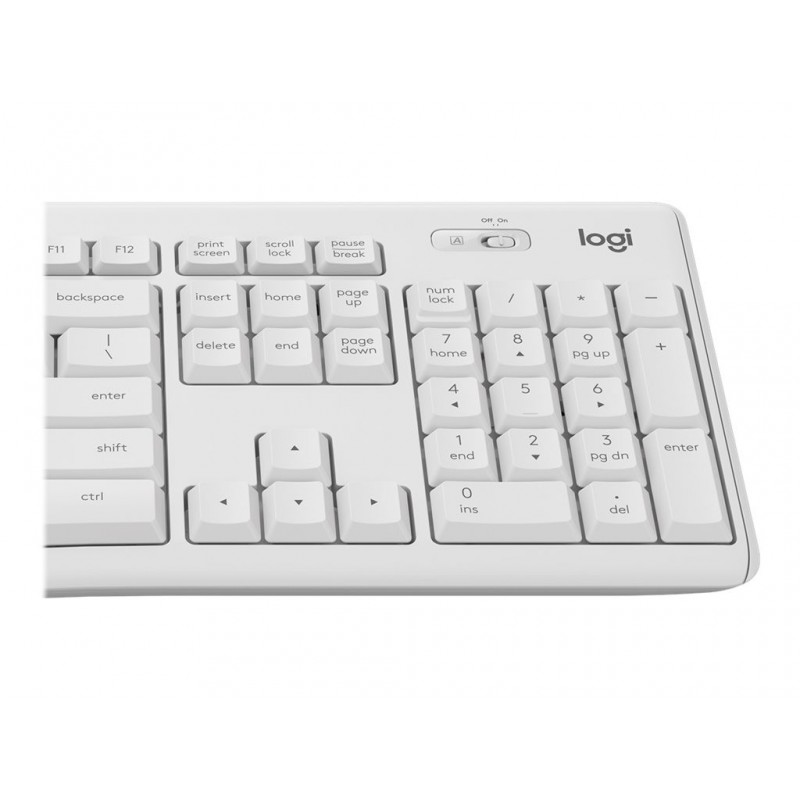 LOGITECH MK295 Silent Wireless Combo - OFF WHITE - CH - CENTRAL