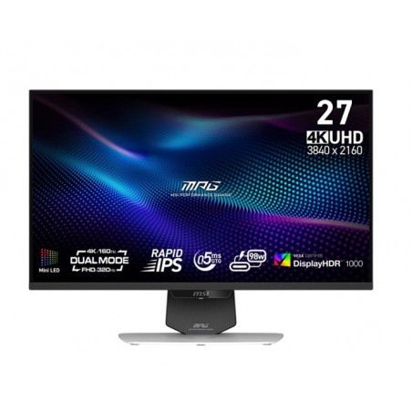 Monitor MPG 274URDFW E16M 27 cali/FHD/320Hz/DualMode/White/PIVOT 