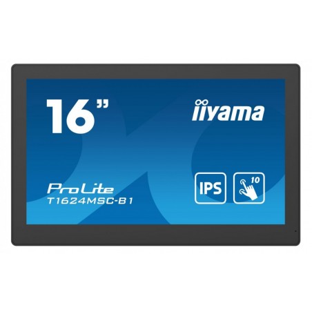Monitor 15.6 cali T1624MSC-B1 IPS,poj.10pkt.450cd,24/7,media player,6H Monitor 15.6 cali T1624MSC-B1 IPS,poj.10pkt.450cd,24/7,media player,6H