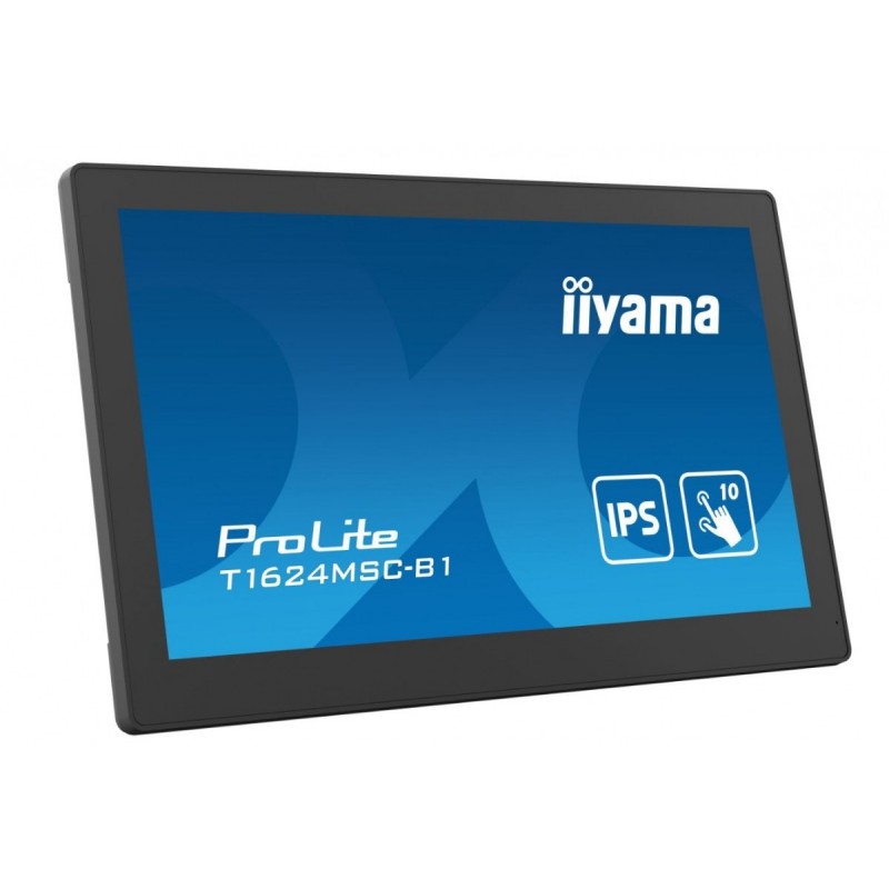 Monitor 15.6 cali T1624MSC-B1 IPS,poj.10pkt.450cd,24/7,media player,6H Monitor 15.6 cali T1624MSC-B1 IPS,poj.10pkt.450cd,24/7,media player,6H