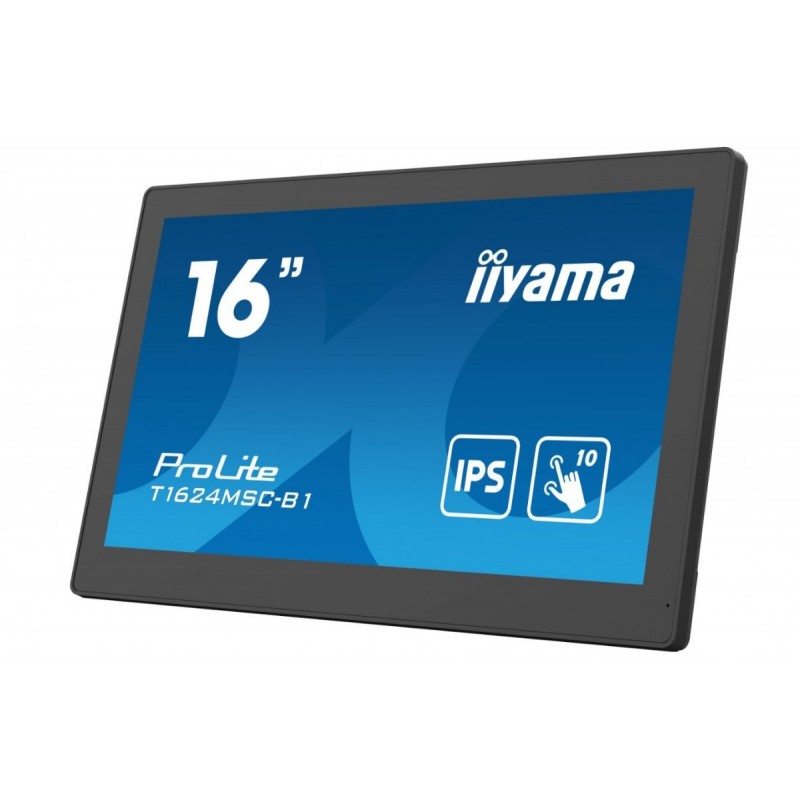 Monitor 15.6 cali T1624MSC-B1 IPS,poj.10pkt.450cd,24/7,media player,6H Monitor 15.6 cali T1624MSC-B1 IPS,poj.10pkt.450cd,24/7,media player,6H