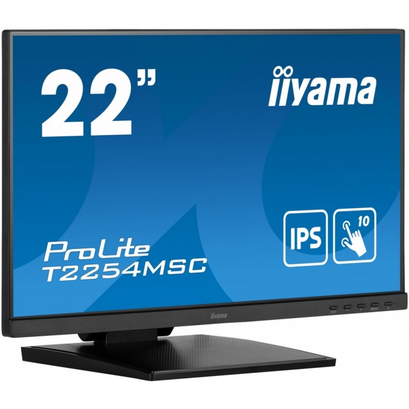 Monitor 21.5 cala T2254MSC-B1AG pojemnościowa 10 punktów, IPS, powłoka AG Monitor 21.5 cala T2254MSC-B1AG pojemnościowa 10 punktów, IPS, powłoka AG
