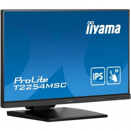 Monitor 21.5 cala T2254MSC-B1AG pojemnościowa 10 punktów, IPS, powłoka AG Monitor 21.5 cala T2254MSC-B1AG pojemnościowa 10 punktów, IPS, powłoka AG