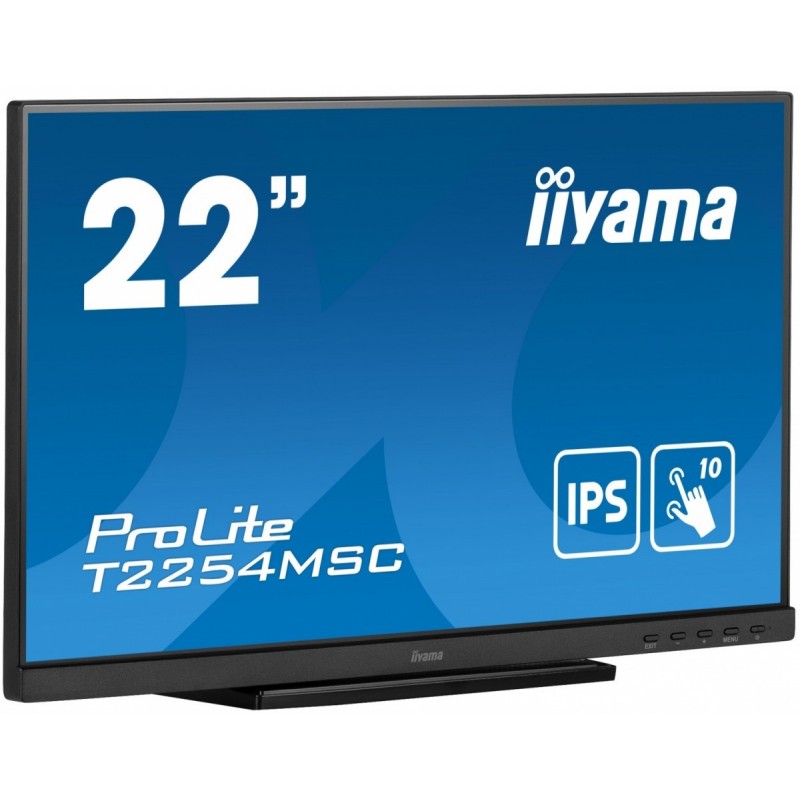 Monitor 21.5 cala T2254MSC-B1AG pojemnościowa 10 punktów, IPS, powłoka AG Monitor 21.5 cala T2254MSC-B1AG pojemnościowa 10 punktów, IPS, powłoka AG