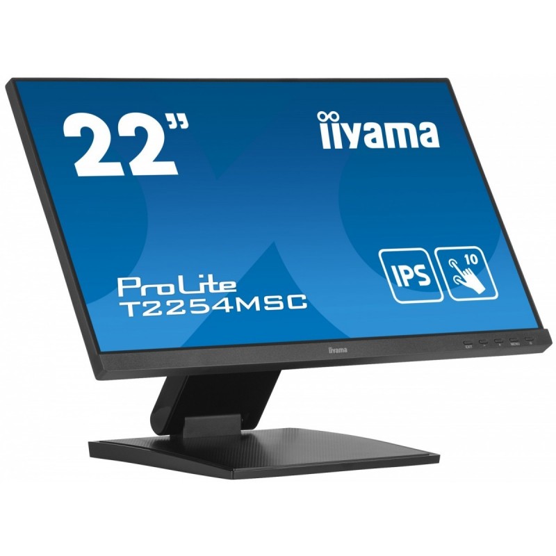 Monitor 21.5 cala T2254MSC-B1AG pojemnościowa 10 punktów, IPS, powłoka AG Monitor 21.5 cala T2254MSC-B1AG pojemnościowa 10 punktów, IPS, powłoka AG