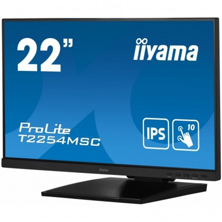 Monitor 21.5 cala T2254MSC-B1AG pojemnościowa 10 punktów, IPS, powłoka AG Monitor 21.5 cala T2254MSC-B1AG pojemnościowa 10 punktów, IPS, powłoka AG