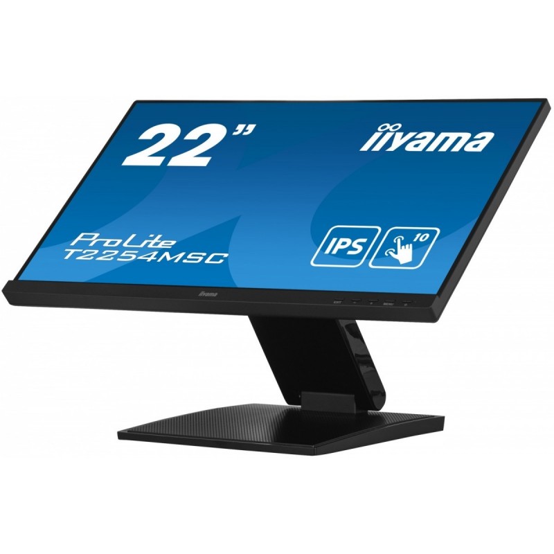 Monitor 21.5 cala T2254MSC-B1AG pojemnościowa 10 punktów, IPS, powłoka AG Monitor 21.5 cala T2254MSC-B1AG pojemnościowa 10 punktów, IPS, powłoka AG