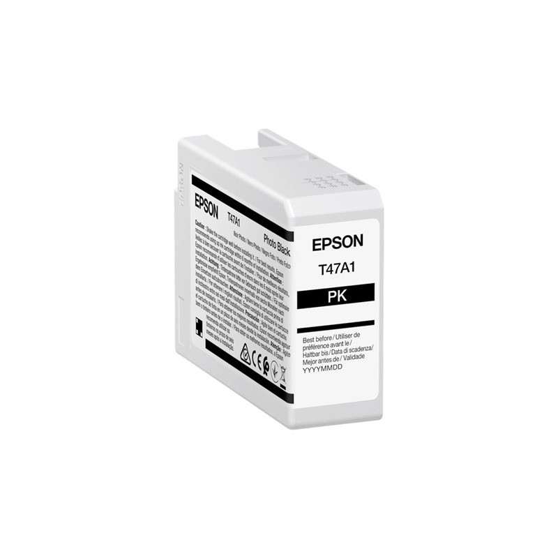 EPSON Singlepack Photo Black T47A1 UltraChrome Pro 10 ink 50ml EPSON Singlepack Photo Black T47A1 UltraChrome Pro 10 ink 50ml