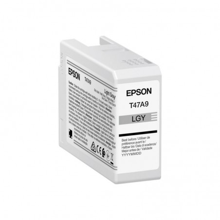 EPSON Singlepack Light Gray T47A9 UltraChrome Pro 10 ink 50ml EPSON Singlepack Light Gray T47A9 UltraChrome Pro 10 ink 50ml