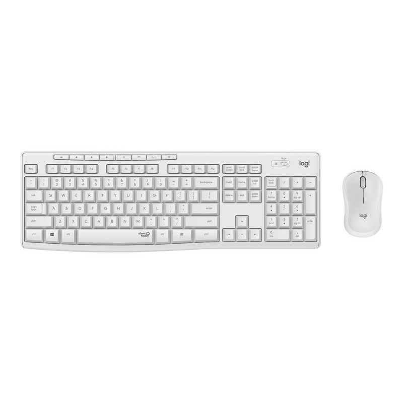 LOGITECH MK295 Silent Wireless Combo - OFF WHITE - ITA - MEDITER LOGITECH MK295 Silent Wireless Combo - OFF WHITE - ITA - MEDITER