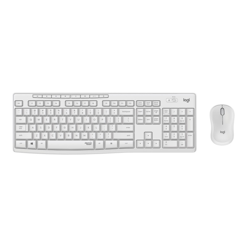 LOGITECH MK295 Silent Wireless Combo - OFF WHITE - ITA - MEDITER LOGITECH MK295 Silent Wireless Combo - OFF WHITE - ITA - MEDITER