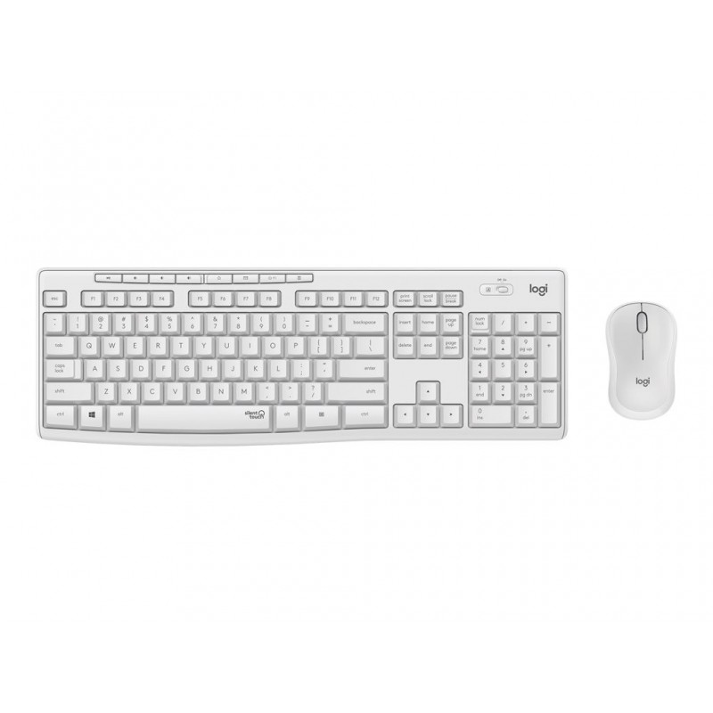 LOGITECH MK295 Silent Wireless Combo - OFF WHITE - ITA - MEDITER LOGITECH MK295 Silent Wireless Combo - OFF WHITE - ITA - MEDITER
