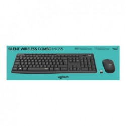 LOGITECH MK295 Silent Wireless Combo - GRAPHITE - ESP - MEDITER