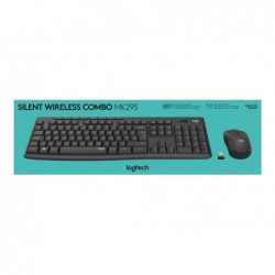 LOGITECH MK295 Silent Wireless Combo - GRAPHITE - ESP - MEDITER