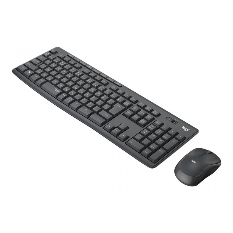 LOGITECH MK295 Silent Wireless Combo - GRAPHITE - ESP - MEDITER