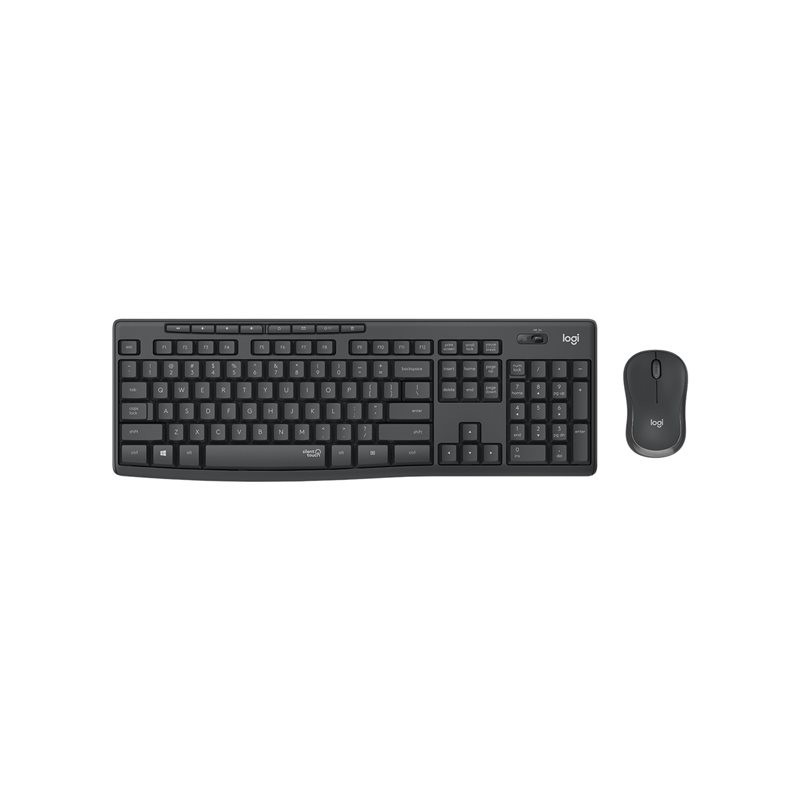 LOGITECH MK295 Silent Wireless Combo - GRAPHITE - ESP - MEDITER