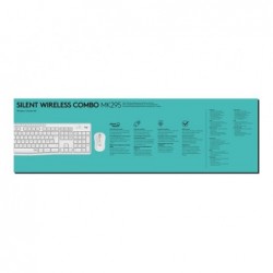 LOGITECH MK295 Silent Wireless Combo - OFF WHITE - ESP - MEDITER LOGITECH MK295 Silent Wireless Combo - OFF WHITE - ESP - MEDITER