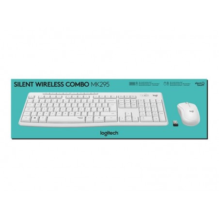 LOGITECH MK295 Silent Wireless Combo - OFF WHITE - ESP - MEDITER LOGITECH MK295 Silent Wireless Combo - OFF WHITE - ESP - MEDITER
