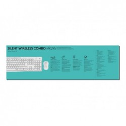 LOGITECH MK295 Silent Wireless Combo - OFF WHITE - ESP - MEDITER LOGITECH MK295 Silent Wireless Combo - OFF WHITE - ESP - MEDITER