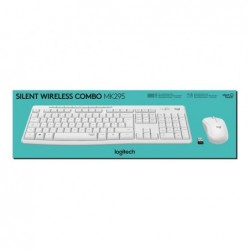 LOGITECH MK295 Silent Wireless Combo - OFF WHITE - ESP - MEDITER LOGITECH MK295 Silent Wireless Combo - OFF WHITE - ESP - MEDITER