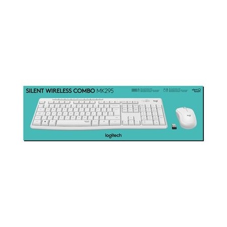 LOGITECH MK295 Silent Wireless Combo - OFF WHITE - ESP - MEDITER LOGITECH MK295 Silent Wireless Combo - OFF WHITE - ESP - MEDITER