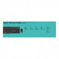 LOGITECH MK295 Silent Wireless Combo - GRAPHITE - UK - INTNL