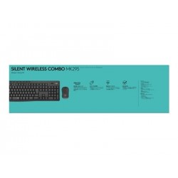 LOGITECH MK295 Silent Wireless Combo - GRAPHITE - UK - INTNL