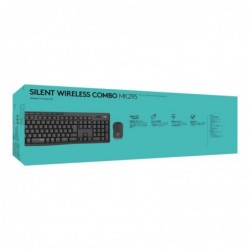 LOGITECH MK295 Silent Wireless Combo - GRAPHITE - UK - INTNL