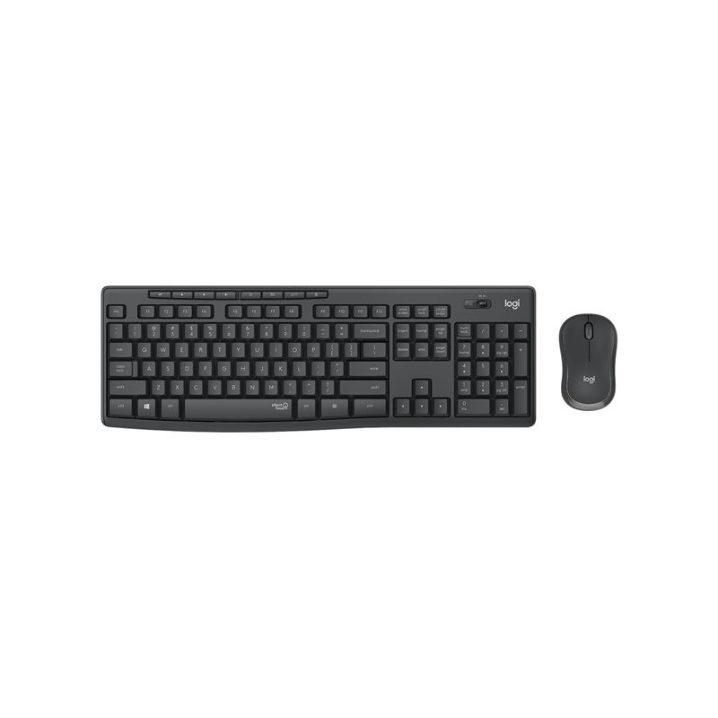 LOGITECH MK295 Silent Wireless Combo - GRAPHITE - UK - INTNL