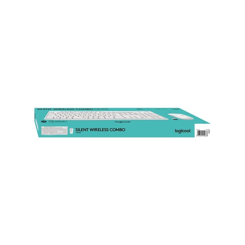 LOGITECH MK295 Silent Wireless Combo - OFF WHITE - UK - INTNL LOGITECH MK295 Silent Wireless Combo - OFF WHITE - UK - INTNL
