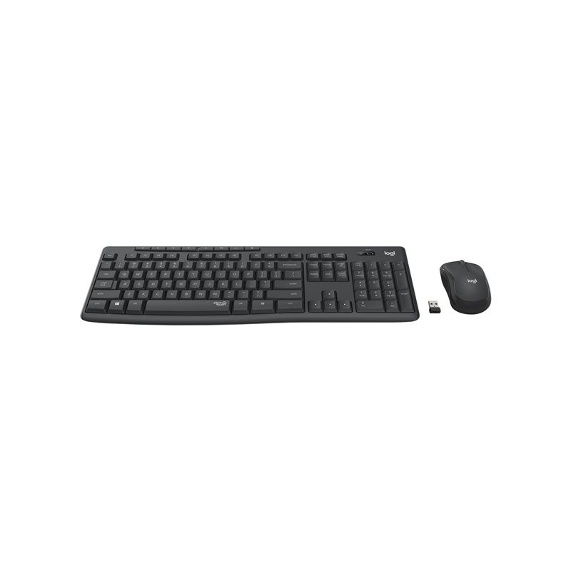 LOGITECH MK295 Silent Wireless Combo - GRAPHITE - HEB - INTNL