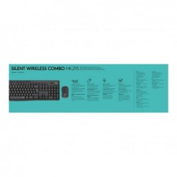 LOGITECH MK295 Silent Wireless Combo - GRAPHITE - HEB - INTNL
