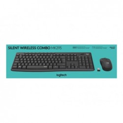 LOGITECH MK295 Silent Wireless Combo - GRAPHITE - HEB - INTNL