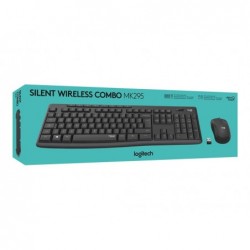 LOGITECH MK295 Silent Wireless Combo - GRAPHITE - HEB - INTNL