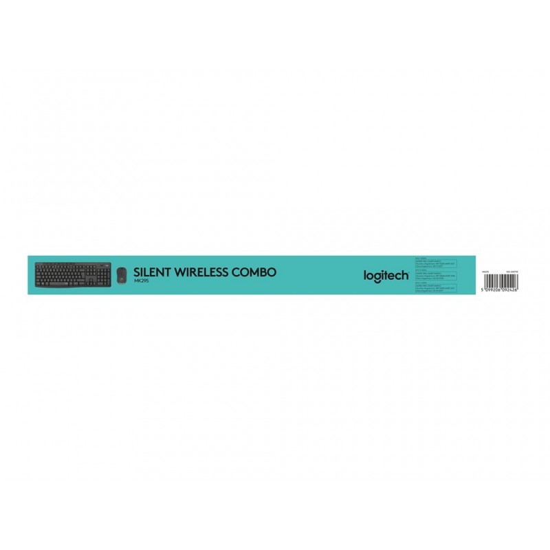 LOGITECH MK295 Silent Wireless Combo - GRAPHITE - HEB - INTNL
