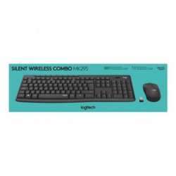 LOGITECH MK295 Silent Wireless Combo - GRAPHITE - HEB - INTNL