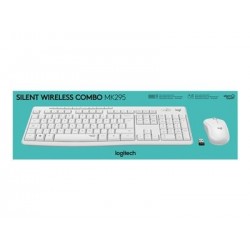 LOGITECH MK295 Silent Wireless Combo - OFF WHITE - HEB - INTNL